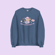Have a Wanderful Day Kawaii Halloween Sweater | Pastel Witch Cozy Sweatshirt | Magical Girl Apparel Katnipp character product