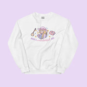Have a Wanderful Day Kawaii Halloween Sweater | Pastel Witch Cozy Sweatshirt | Magical Girl Apparel Katnipp character product