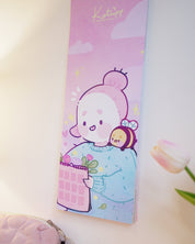 Katnipp 2026 Slim Wall Calendar | Pastel Kawaii Celestial Edition Katnipp character product