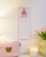 Katnipp 2026 Slim Wall Calendar | Pastel Kawaii Celestial Edition Katnipp character product