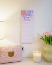 Katnipp 2026 Slim Wall Calendar | Pastel Kawaii Celestial Edition Katnipp character product