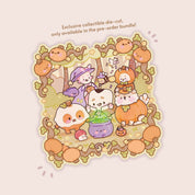 Katnipp A Magic Autumn Comfort Colouring Book for Adults | Cute Kawaii Autumn Colouring Book | Official Artist Edition Katnipp character product