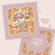 Katnipp A Magic Autumn Comfort Colouring Book for Adults | Cute Kawaii Autumn Colouring Book | Official Artist Edition Katnipp character product