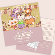 Katnipp A Magic Autumn Comfort Colouring Book for Adults | Cute Kawaii Autumn Colouring Book | Official Artist Edition Katnipp character product