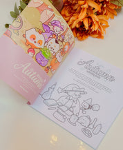 Katnipp A Magic Autumn | Cute & Cosy Colouring Book for Adults | Official Artist Edition Katnipp character product