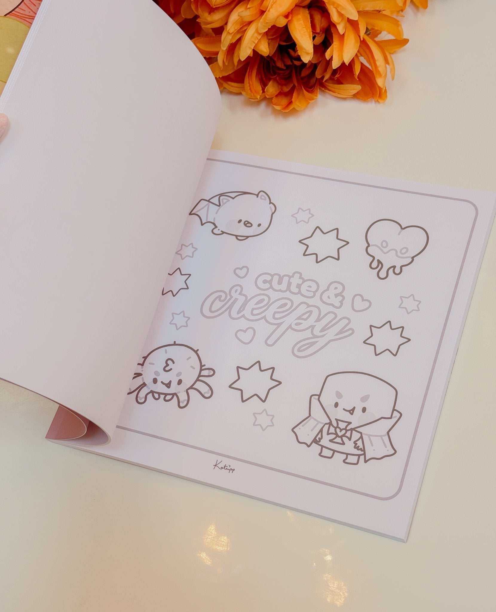 Katnipp A Magic Autumn | Cute & Cosy Colouring Book for Adults | Official Artist Edition Katnipp character product