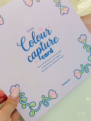 Katnipp Colour Capture Card | Adult Colouring Book Bleed Protection Card | Marker Protection Sheet Katnipp character product