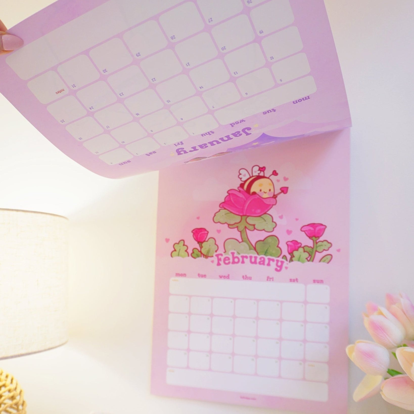 Katnipp Official 2026 Calendar | Whimsical Kawaii Wall Planner Katnipp character product