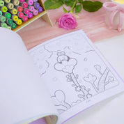 Katnipp Soft Spring Comfort Colouring Book | Kawaii Spring Colouring Book Artist Edition Katnipp character product