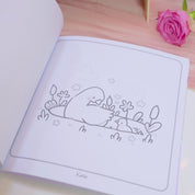 Katnipp Soft Spring Comfort Colouring Book | Kawaii Spring Colouring Book Artist Edition Katnipp character product