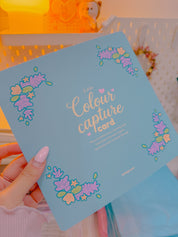 Katnipp Sunnie's Summer Colour Capture Card | Adult Colouring Book Bleed Protection Card | Marker Protection Sheet Katnipp character product