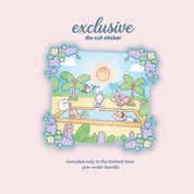 Katnipp Sunnie's Summer Comfort Colouring Book for Adults | Cute Kawaii Summer Colouring Book | Official Artist Edition Katnipp character product