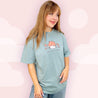 Kawaii Autumn Mushroom T-Shirt – “You Are Magic” Premium Heavyweight Cozy Fall Tee - Cute Seasonal Apparel - Katnipp Studios