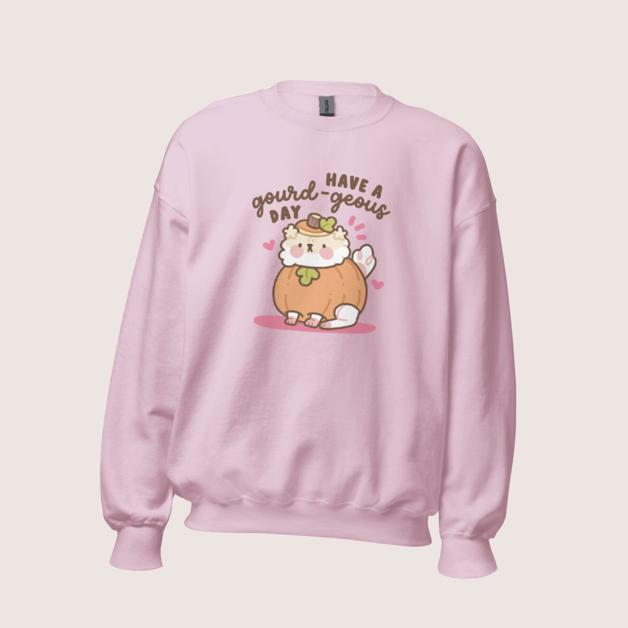 Kawaii Autumn Sweater – “Have a Gourd-geous Day” - Funny Fall Dog Jumper - Katnipp Studios