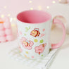 Kawaii Bumblebutt Sakura Pastel Bee Mug - Cute Homeware - Katnipp Studios