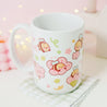 Kawaii Bumblebutt Sakura Pastel Bee Mug - Cute Homeware - Katnipp Studios