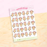 Kawaii Cute Artist Drawing Planner Sticker Sheet - ART 001 - Katnipp Studios