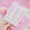 Kawaii Cute Birthday Reminder Planner Sticker Sheet - MISC 009 - Katnipp Studios