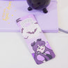 Kawaii Gothic Halloween Bookmark – ‘Creepy Chic’ with Violet the Vampire - Cute Spooky Stationery for Gothic Aesthetic - Katnipp Studios