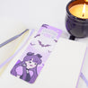 Kawaii Gothic Halloween Bookmark – ‘Creepy Chic’ with Violet the Vampire - Cute Spooky Stationery for Gothic Aesthetic - Katnipp Studios