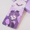 Kawaii Gothic Halloween Bookmark – ‘Creepy Chic’ with Violet the Vampire - Cute Spooky Stationery for Gothic Aesthetic - Katnipp Studios