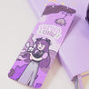 Kawaii Gothic Halloween Bookmark – ‘Cursed Cutie’ Quote – Cute Spooky Gothic Bookmark & Halloween Stationery - Katnipp Studios