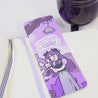 Kawaii Gothic Halloween Bookmark – ‘Cursed Cutie’ Quote – Cute Spooky Gothic Bookmark & Halloween Stationery - Katnipp Studios