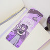 Kawaii Gothic Halloween Bookmark – ‘Cursed Cutie’ Quote – Cute Spooky Gothic Bookmark & Halloween Stationery - Katnipp Studios