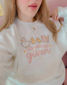 Kawaii Spring Sweatshirt – “No Ducks Given” Funny Pun Sweater - Cute Seasonal Apparel - Katnipp Studios