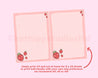 Kawaii Strawberry Letter Set | Cute Printable Digital Stationery Paper - Adorable Letter Writing Sheets - Katnipp Studios