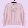 Kawaii Witch Halloween Sweater – “Have a Wanderful Day” - Magical Girl Pastel Witch Apparel - Katnipp Studios