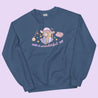 Kawaii Witch Halloween Sweater – “Have a Wanderful Day” - Magical Girl Pastel Witch Apparel - Katnipp Studios