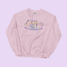 Kawaii Witch Halloween Sweater – “Have a Wanderful Day” - Magical Girl Pastel Witch Apparel - Katnipp Studios