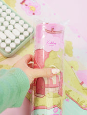 Large Sakura Scene Bumblebutt Cherry Blossom Gaming Mouse Pad - Katnipp Studios