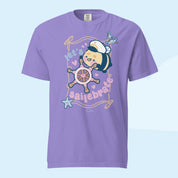 Bumblebutt Let’s Sailebrate T-Shirt | Kawaii Captain Bee Pastel Ocean Shirt Katnipp character product
