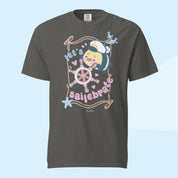 Bumblebutt Let’s Sailebrate T-Shirt | Kawaii Captain Bee Pastel Ocean Shirt Katnipp character product