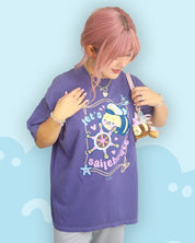 Bumblebutt Let’s Sailebrate T-Shirt | Kawaii Captain Bee Pastel Ocean Shirt Katnipp character product