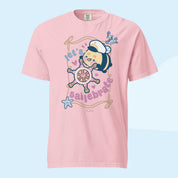Bumblebutt Let’s Sailebrate T-Shirt | Kawaii Captain Bee Pastel Ocean Shirt Katnipp character product