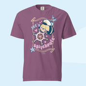 Bumblebutt Let’s Sailebrate T-Shirt | Kawaii Captain Bee Pastel Ocean Shirt Katnipp character product