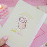 Love Is Like A Burrito Katnipp Kawaii Valentines Card - GC004 - Katnipp Studios