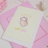 Love Is Like A Burrito Katnipp Kawaii Valentines Card - GC004 - Katnipp Studios