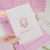 Love Is Like A Pizza Kawaii Valentines Card - GC001 - Katnipp Studios