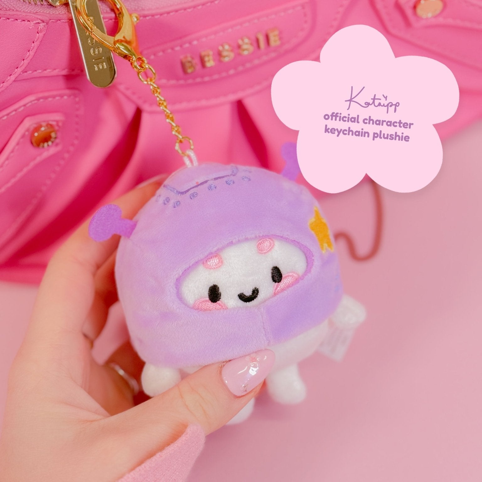 Marshie Astronaut Plush Keychain | Kawaii Space Character Keychain Katnipp character product