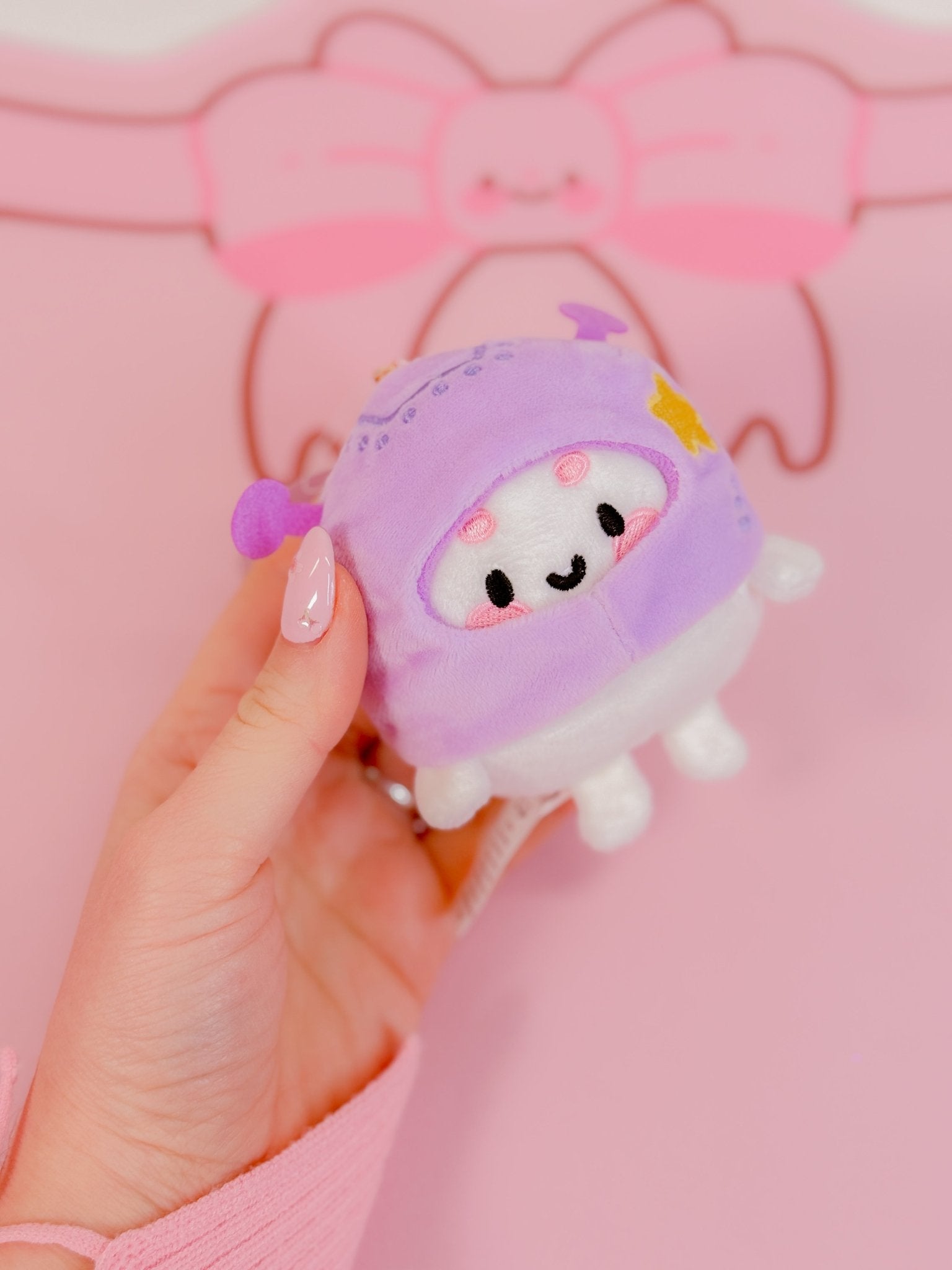 Marshie Astronaut Plush Keychain | Kawaii Space Character Keychain Katnipp character product