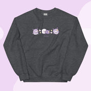 Marshie Astronaut Sweater | Kawaii Space Themed Sweatshirt Katnipp character product