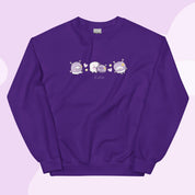 Marshie Astronaut Sweater | Kawaii Space Themed Sweatshirt Katnipp character product