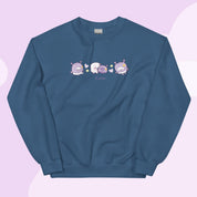 Marshie Astronaut Sweater | Kawaii Space Themed Sweatshirt Katnipp character product