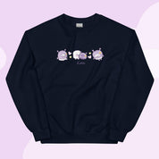 Marshie Astronaut Sweater | Kawaii Space Themed Sweatshirt Katnipp character product
