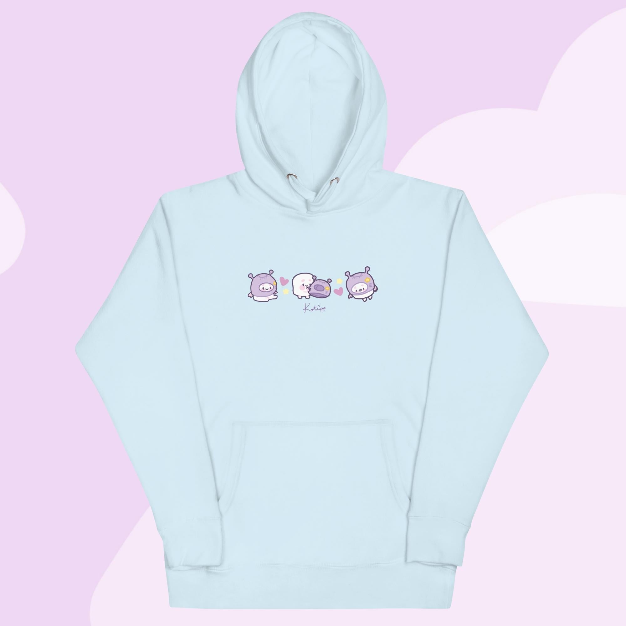 Marshie Cosmic Poses Premium Hoodie | Cosy Celestial Design Katnipp character product