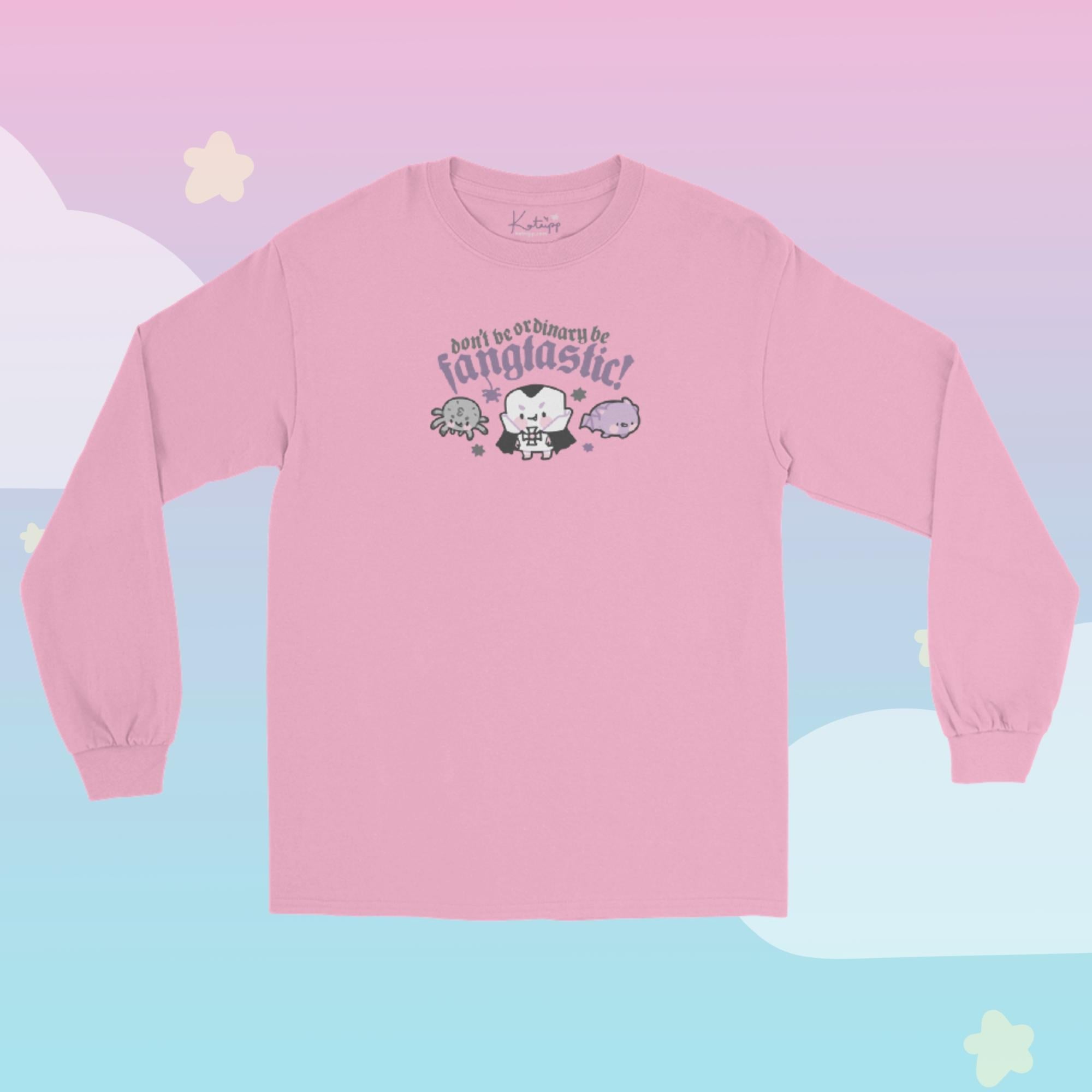 Marshie Spooky Kawaii Halloween Long Sleeve Shirt | Cute Gothic Character Top Katnipp character product